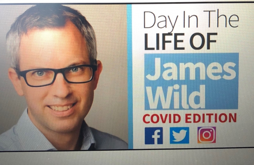 A day in James' life as a MP