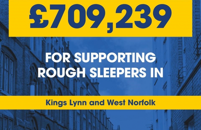 £700,000 funding for rough sleeping
