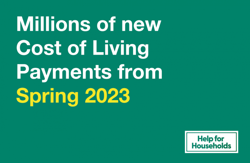 cost of living support payment James wild mp North West Norfolk